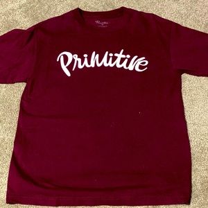 Maroon Primitive Men’s T-shirt